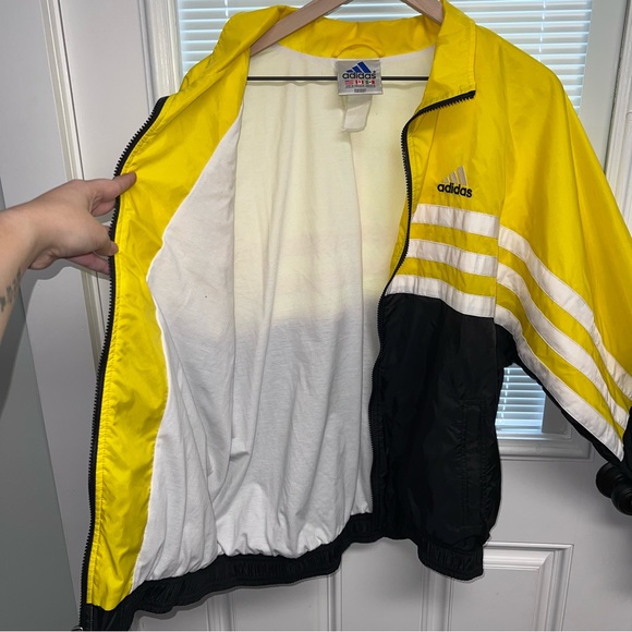 ADIDAS Vintage Windbreaker Zip Up Jacket - Picture 5 of 9